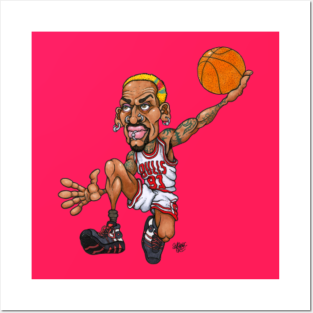 Dennis Rodman Posters and Art Prints for Sale | TeePublic